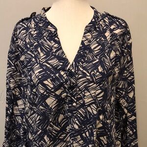 CAROL LITTLE WOMAN 100% Cotton Print Top
